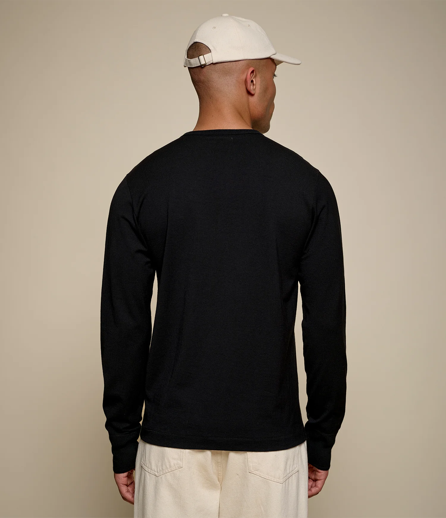 2M06 Mid-Century Machine Refined Fit Long Sleeve Henley - Image 3
