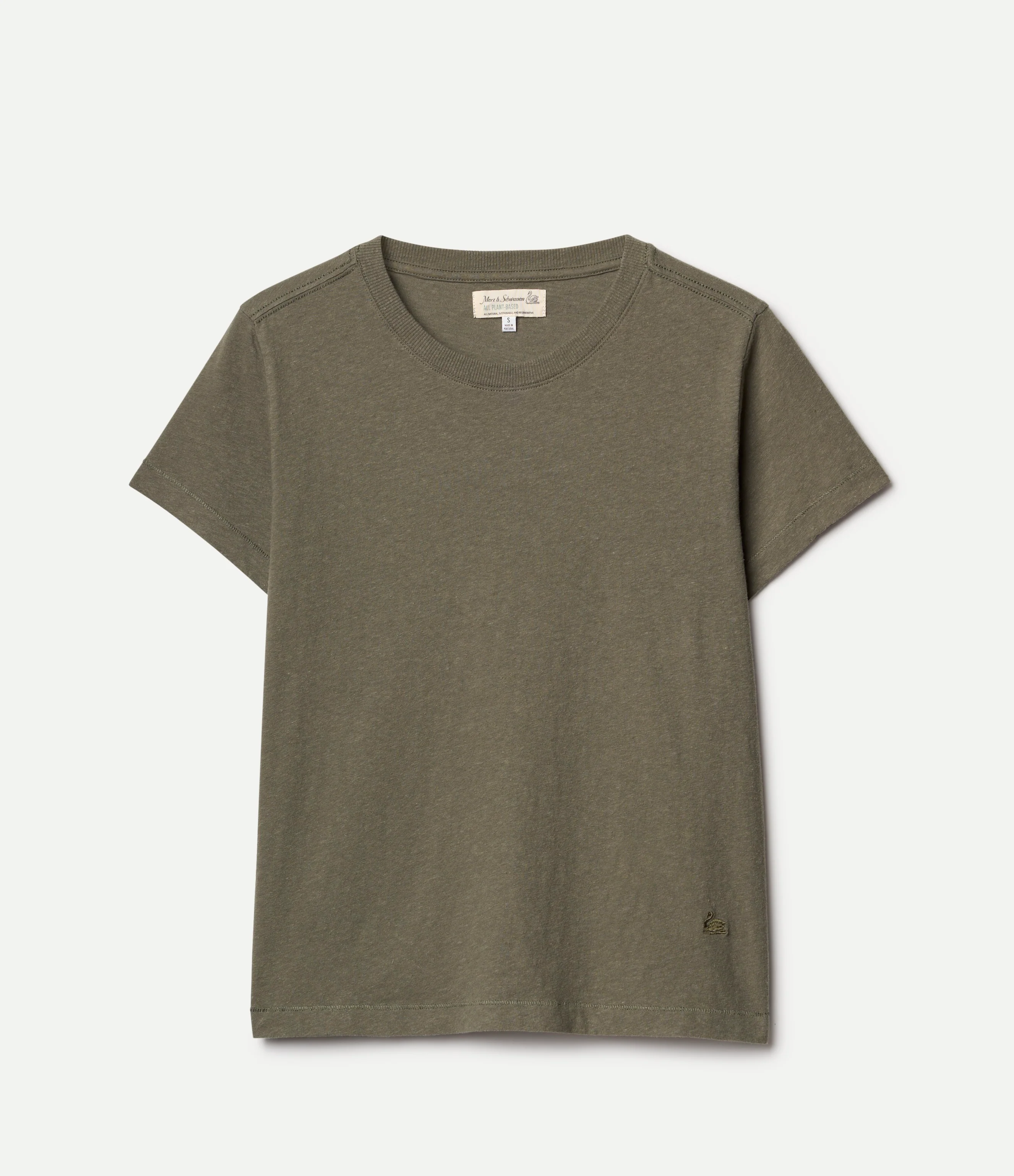 Cotton-Hemp Women's T-Shirt, All Plant-Based - Image 2