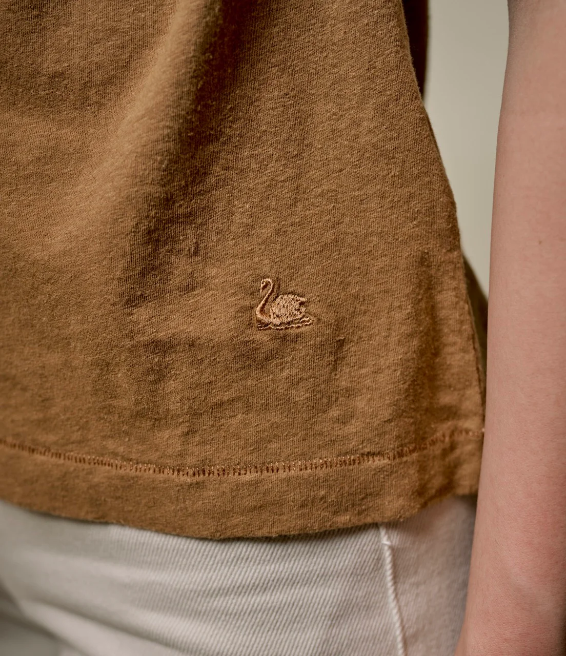 Cotton-Hemp Women's T-Shirt, All Plant-Based - Image 3