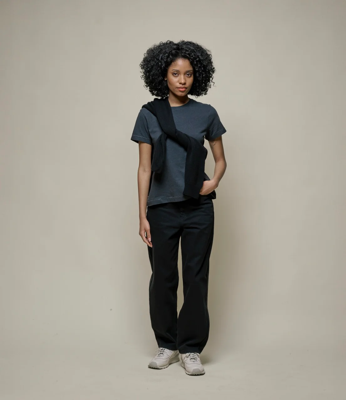 Cotton-Hemp Women's T-Shirt, All Plant-Based - Image 4