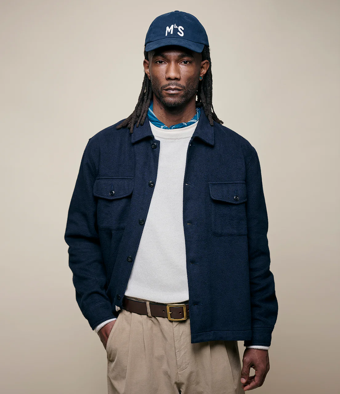 Heavyweight Cotton Flannel Long Sleeve Blanket Shirt