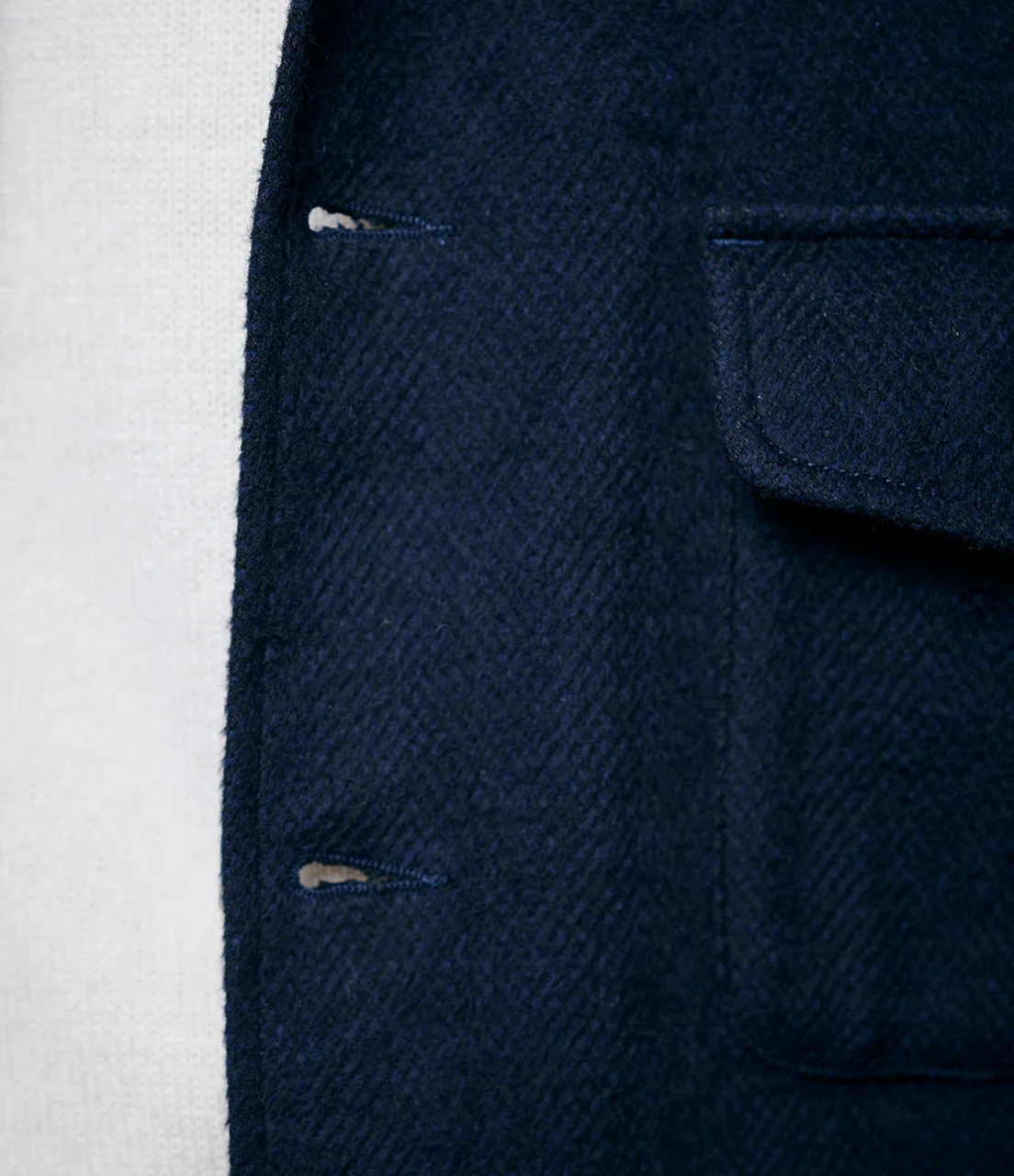Heavyweight Cotton Flannel Long Sleeve Blanket Shirt - Image 3