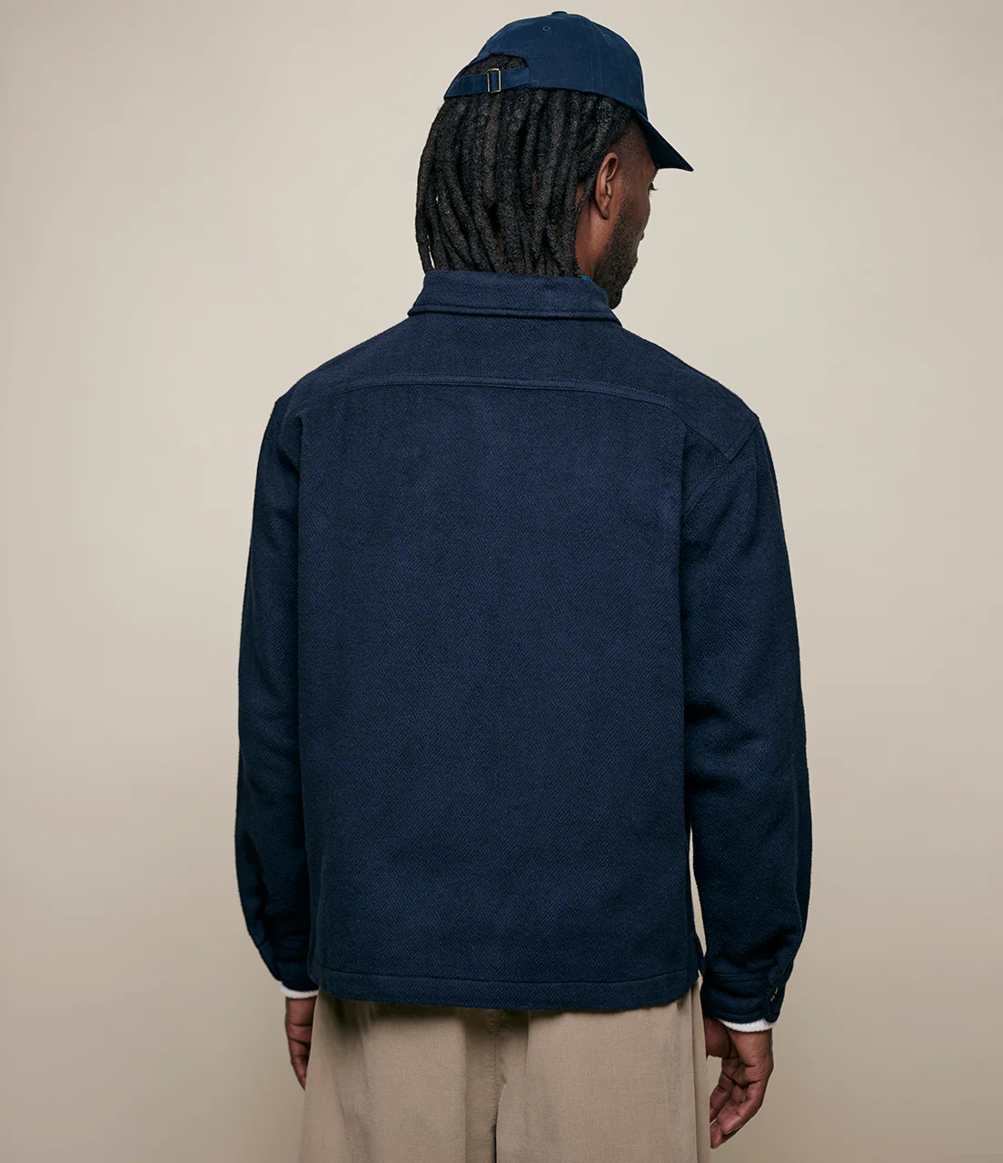 Heavyweight Cotton Flannel Long Sleeve Blanket Shirt - Image 4