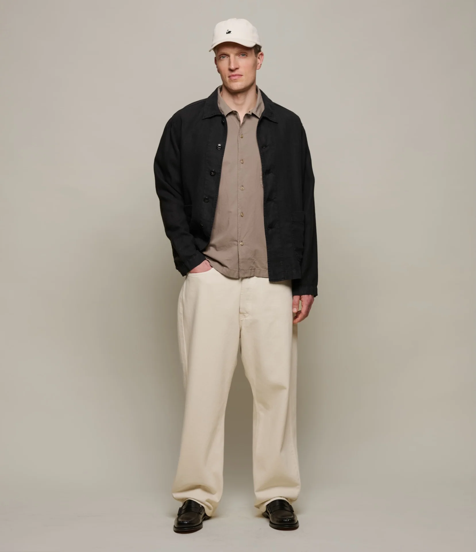 Lightweight Cotton Poplin Short Sleeve Shirt - Image 6