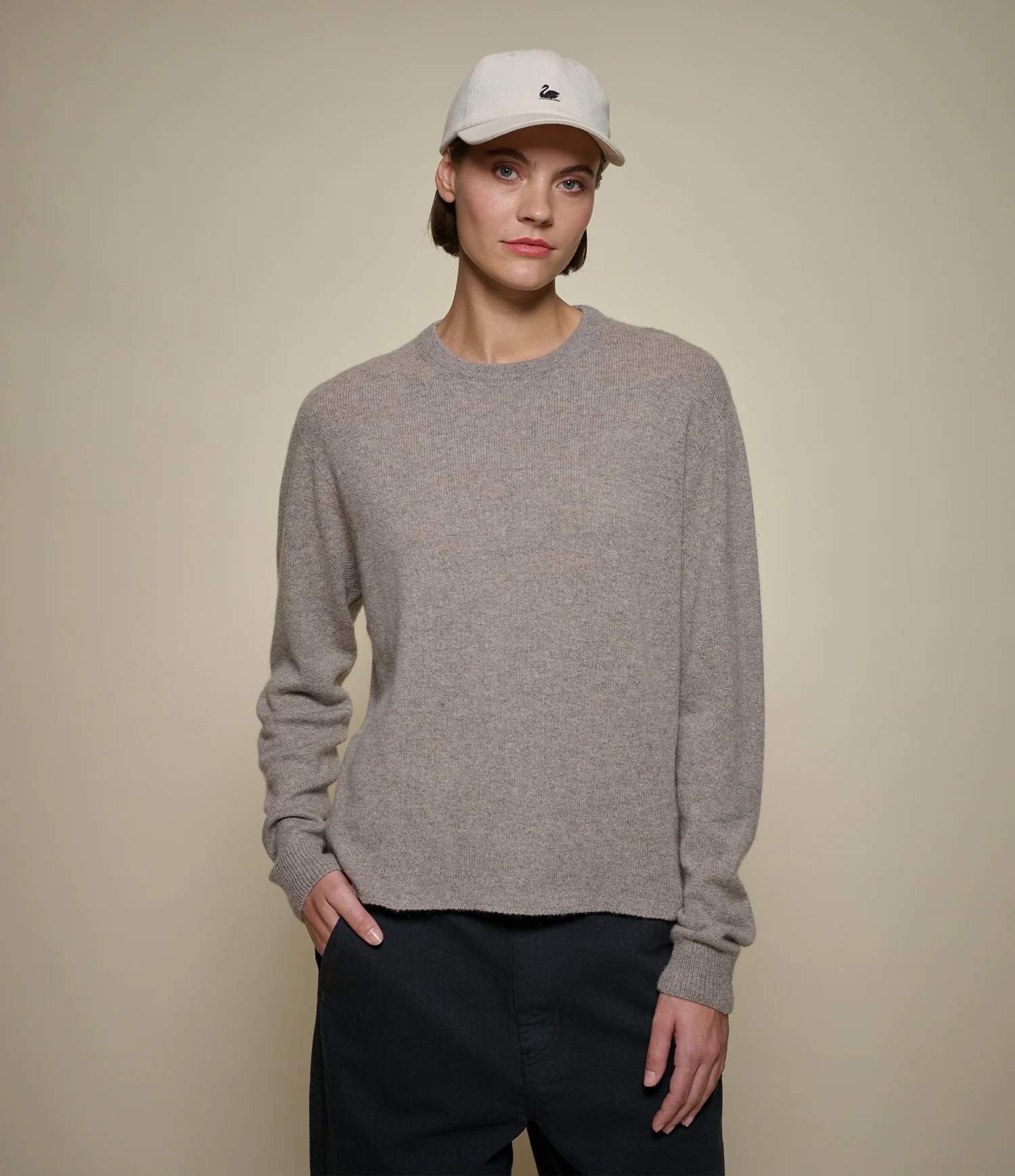 Lightweight Merino Wool-Cashmere-Silk Sweater - Image 6
