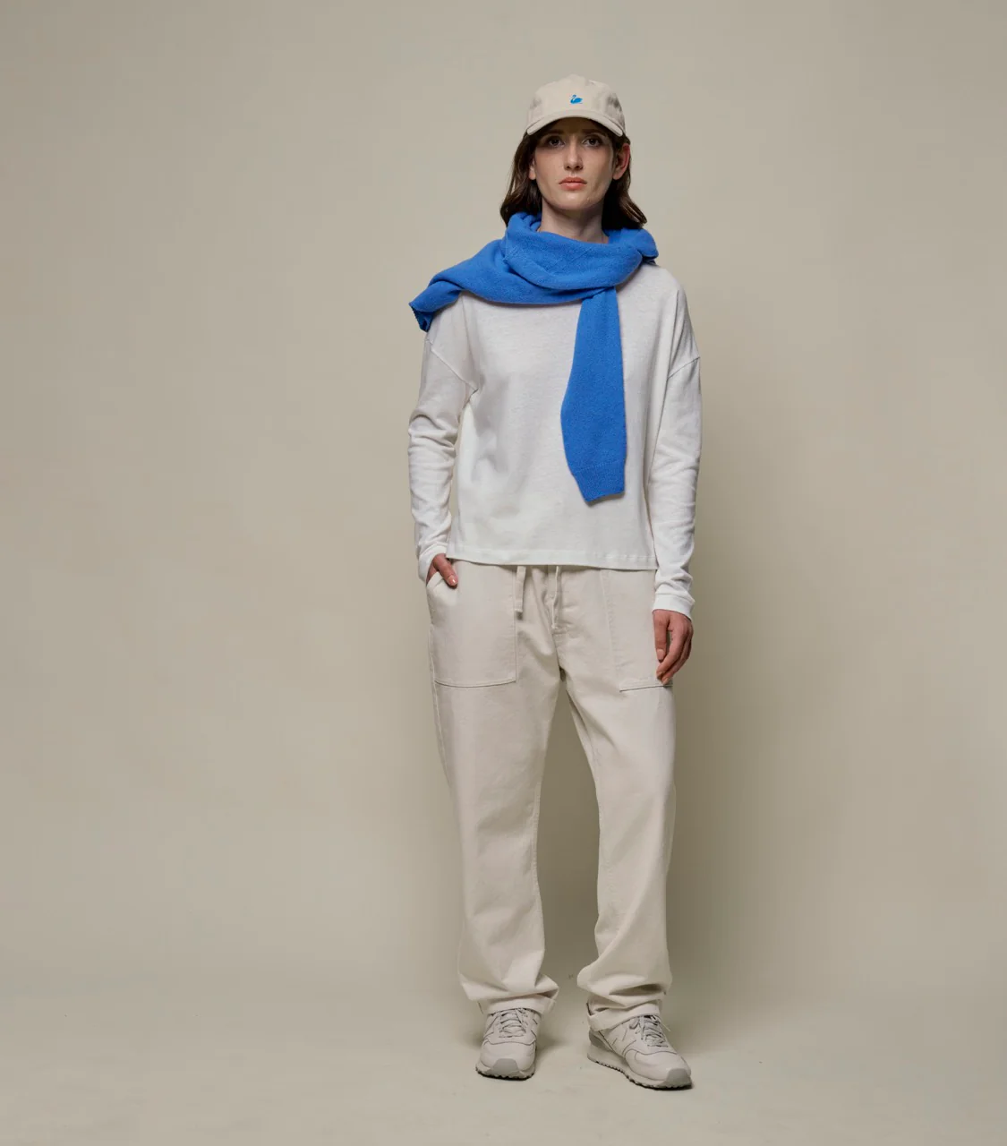 Linen-Cotton Relxed Fit Women's Longsleeve - Image 5