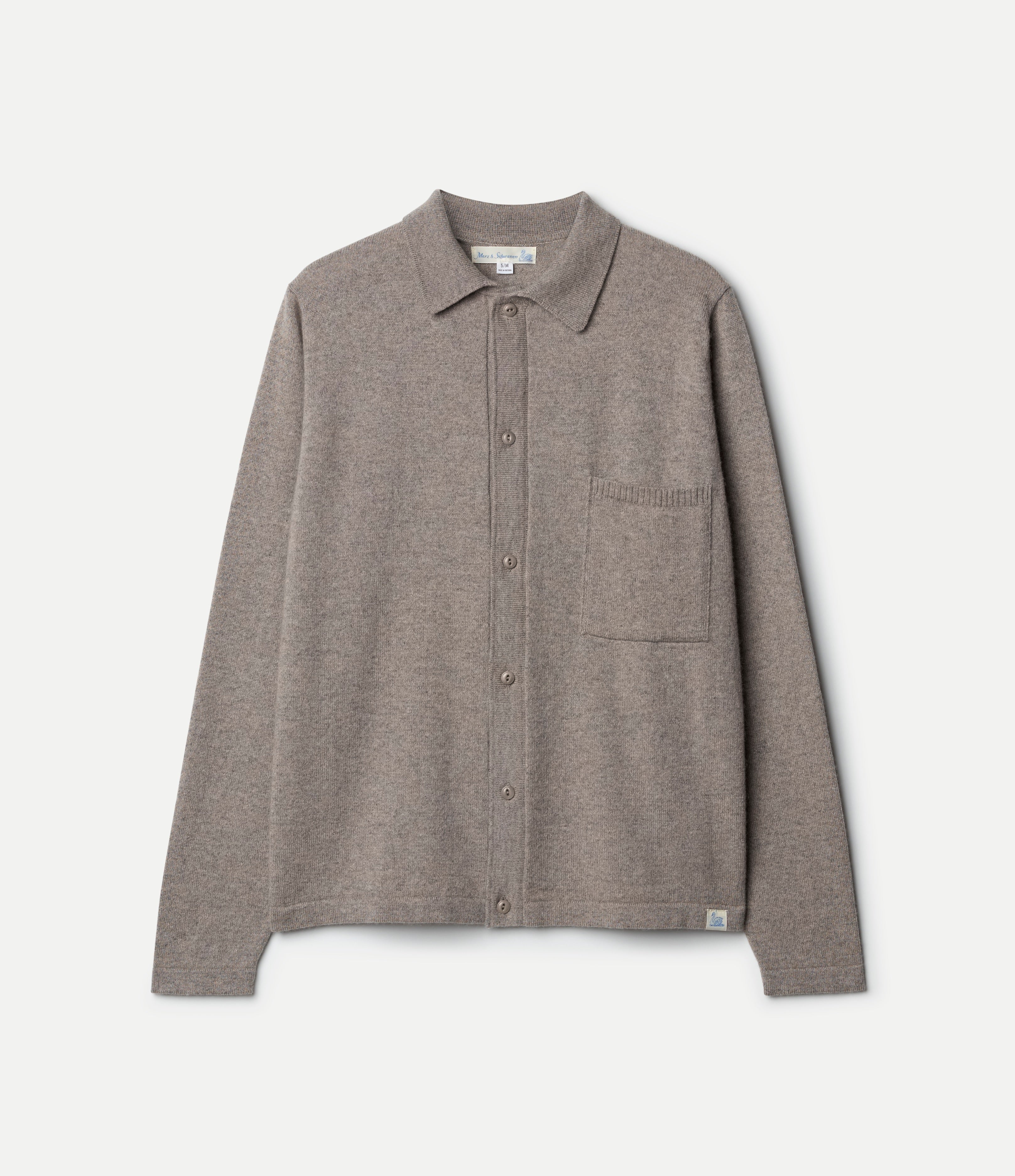 Merino Wool-Cashmere-Silk Long Sleeve Shirt - Image 2