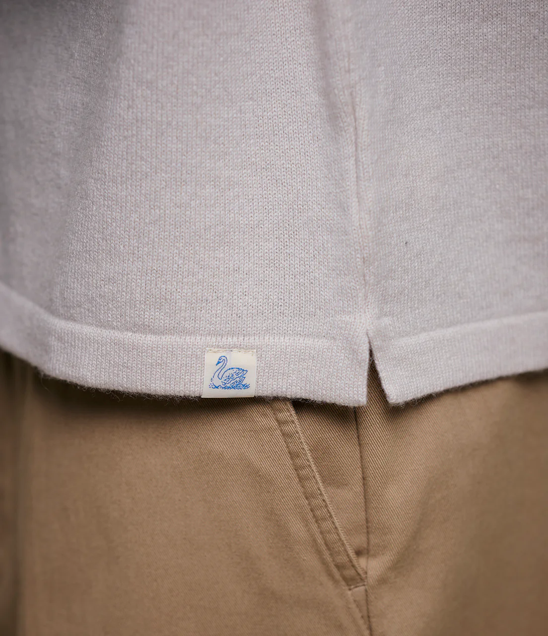 Merino Wool-Cashmere-Silk Long Sleeve Shirt - Image 4