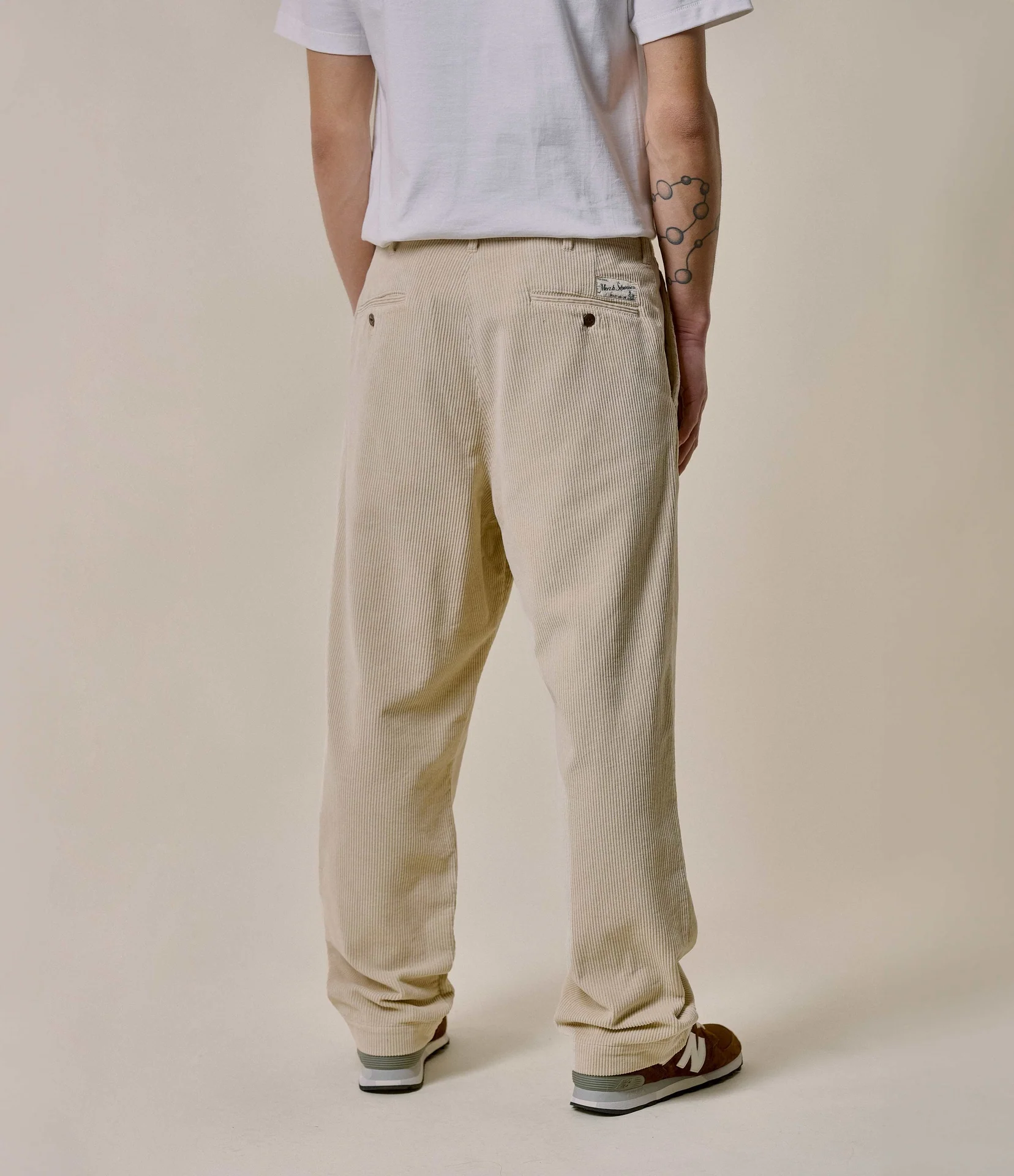 1920s Bold Cotton Corduroy Worker Chino - Image 5