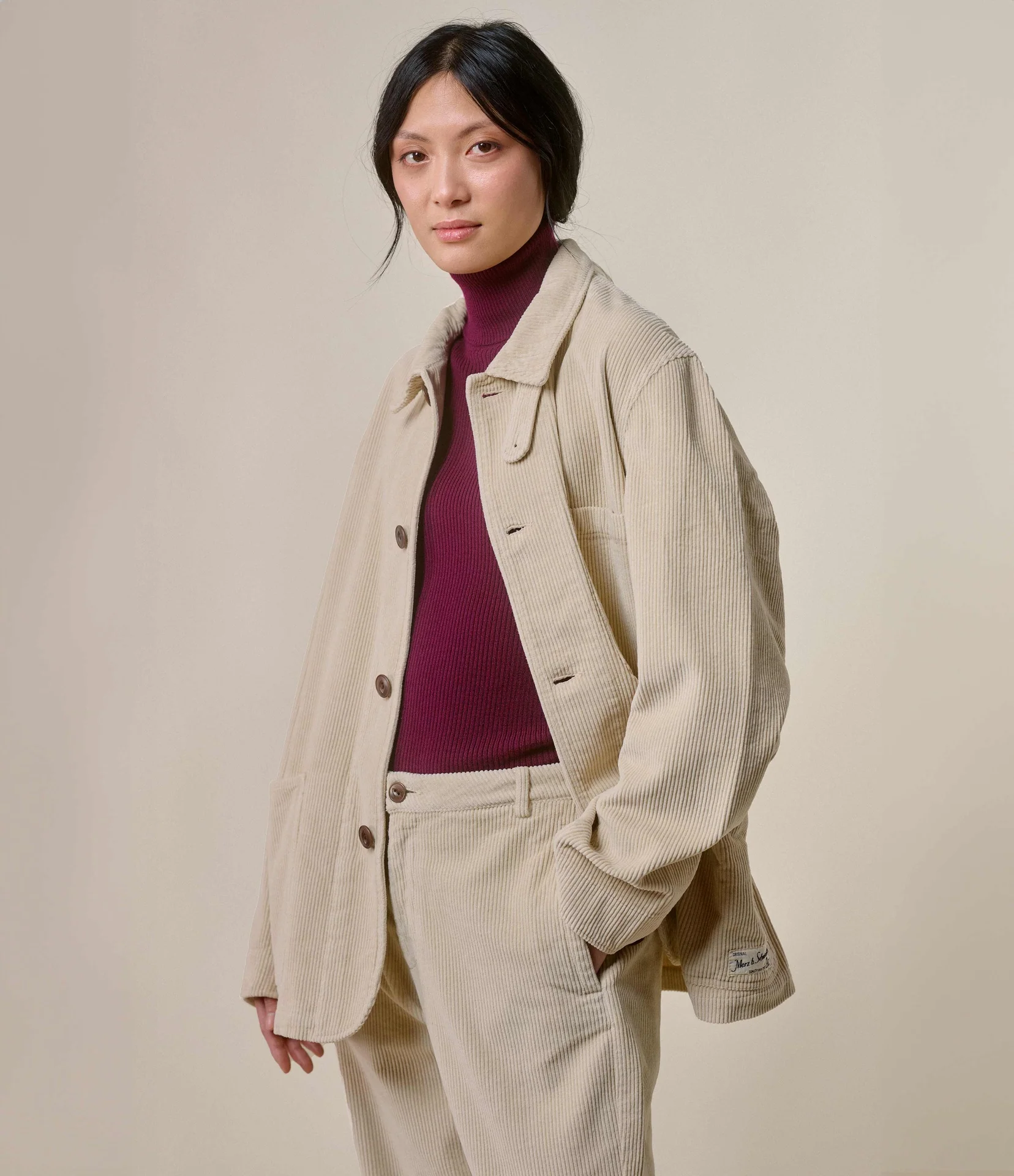 Worker’s Bold Cotton Corduroy Jacket - Image 3