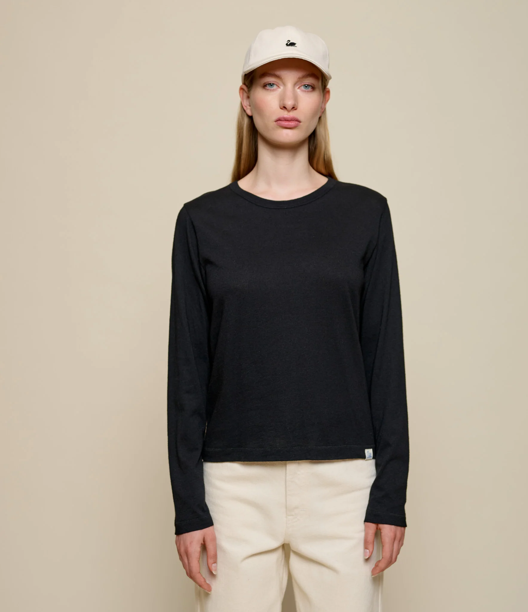Premium Cotton-Cashmere Women’s Longsleeve