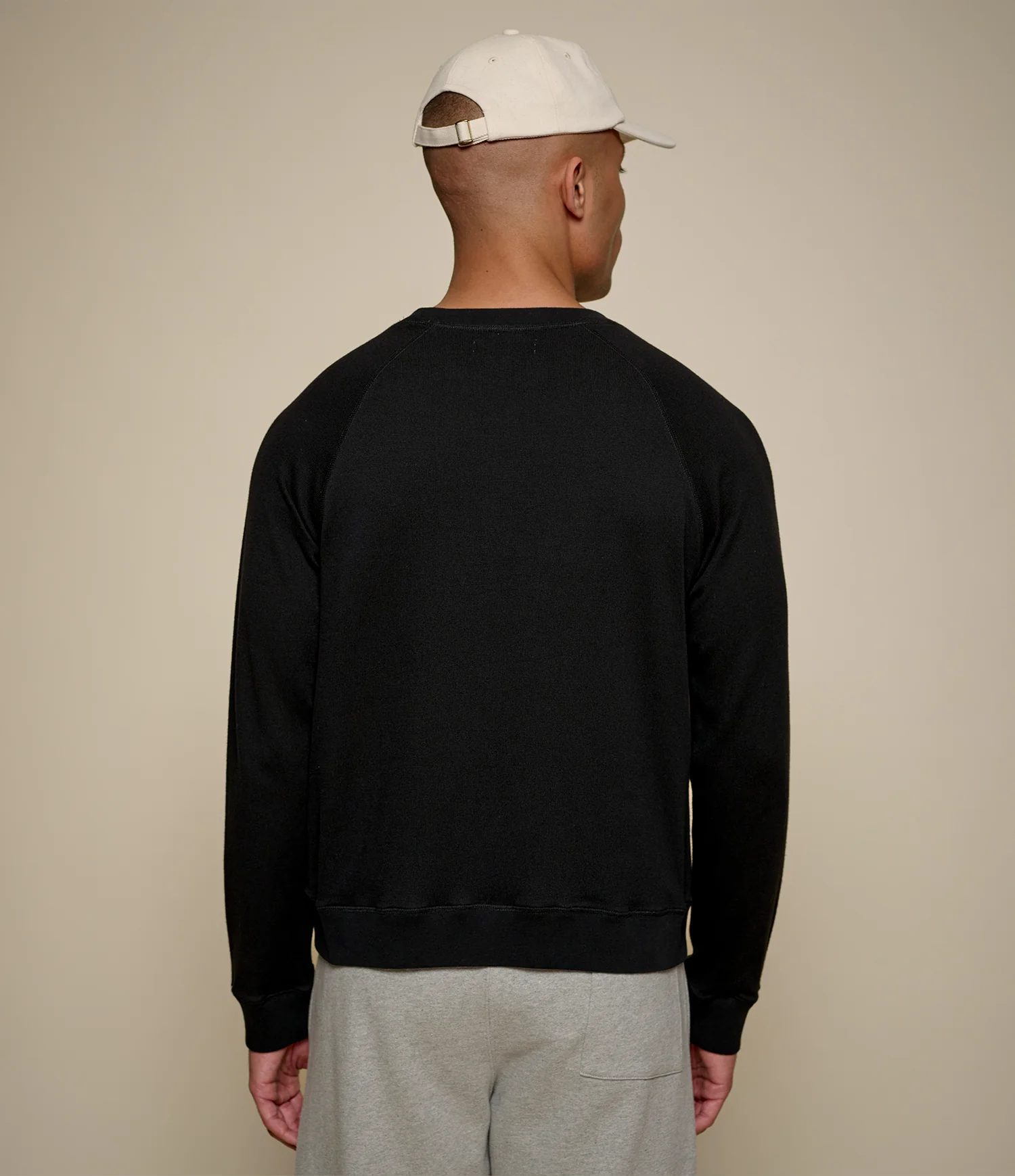 Relaxed Lightweight Raglan Sweatshirt - Image 4