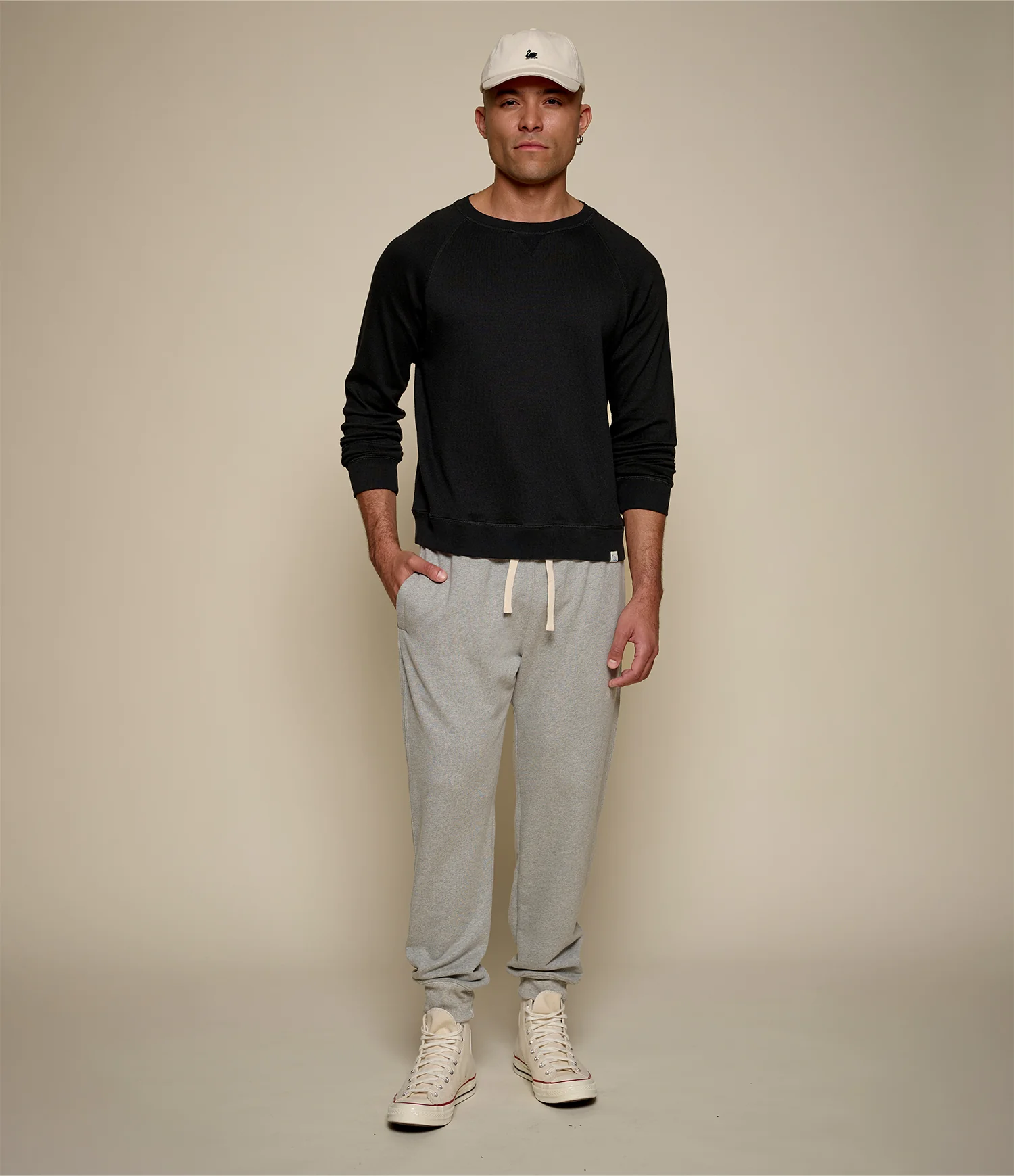 Relaxed Lightweight Raglan Sweatshirt - Image 5