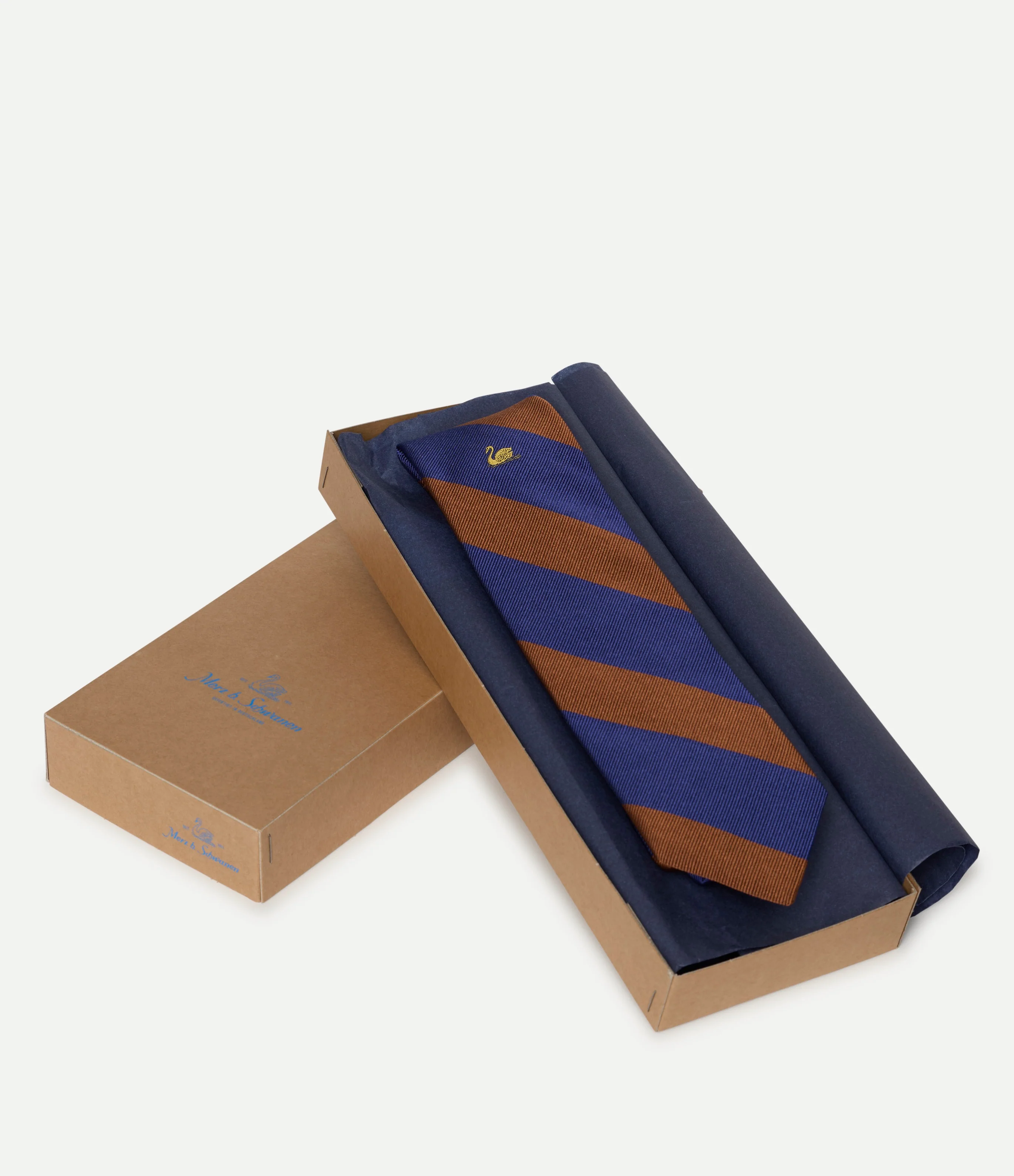 Silk Tie - Swan - Image 2