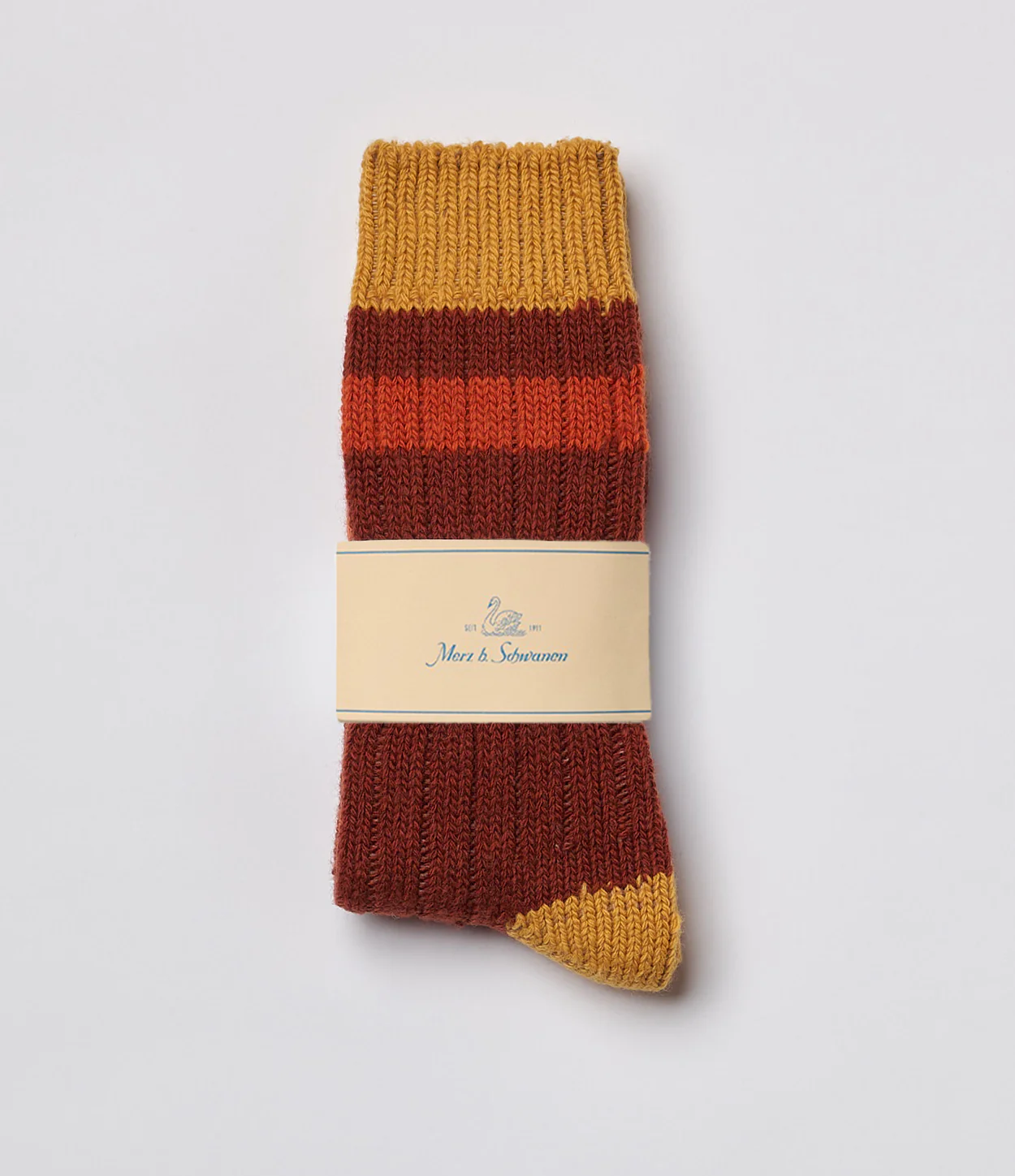 Striped Merino Wool Socks