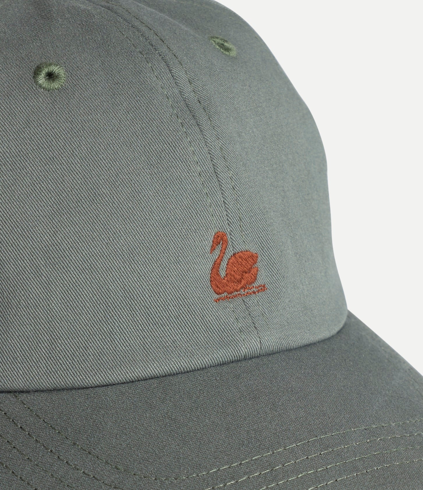Swan Logo Cotton Twill Cap - Image 2