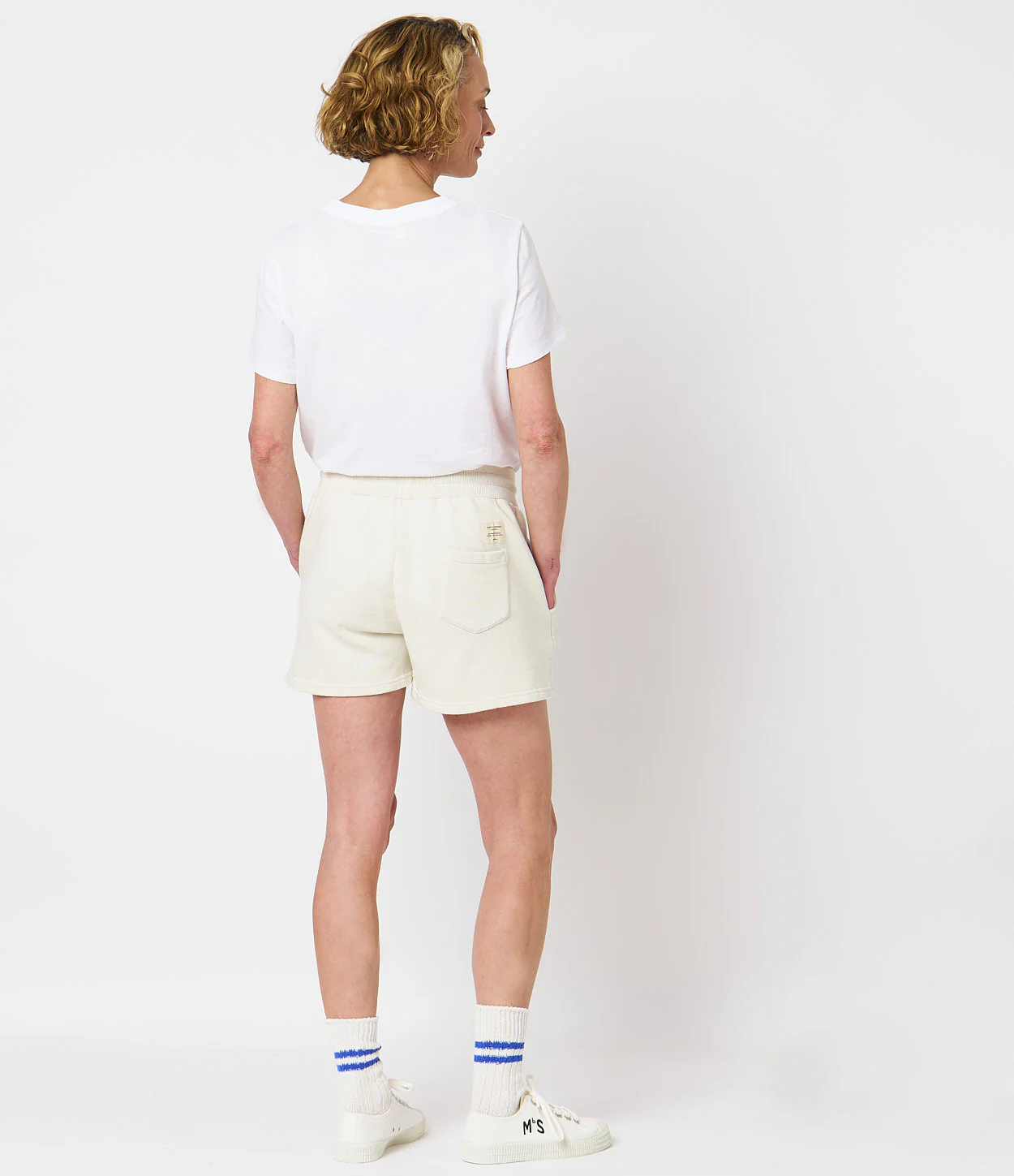 Retro Fleece Women's Cotton Sweat Shorts - Image 4