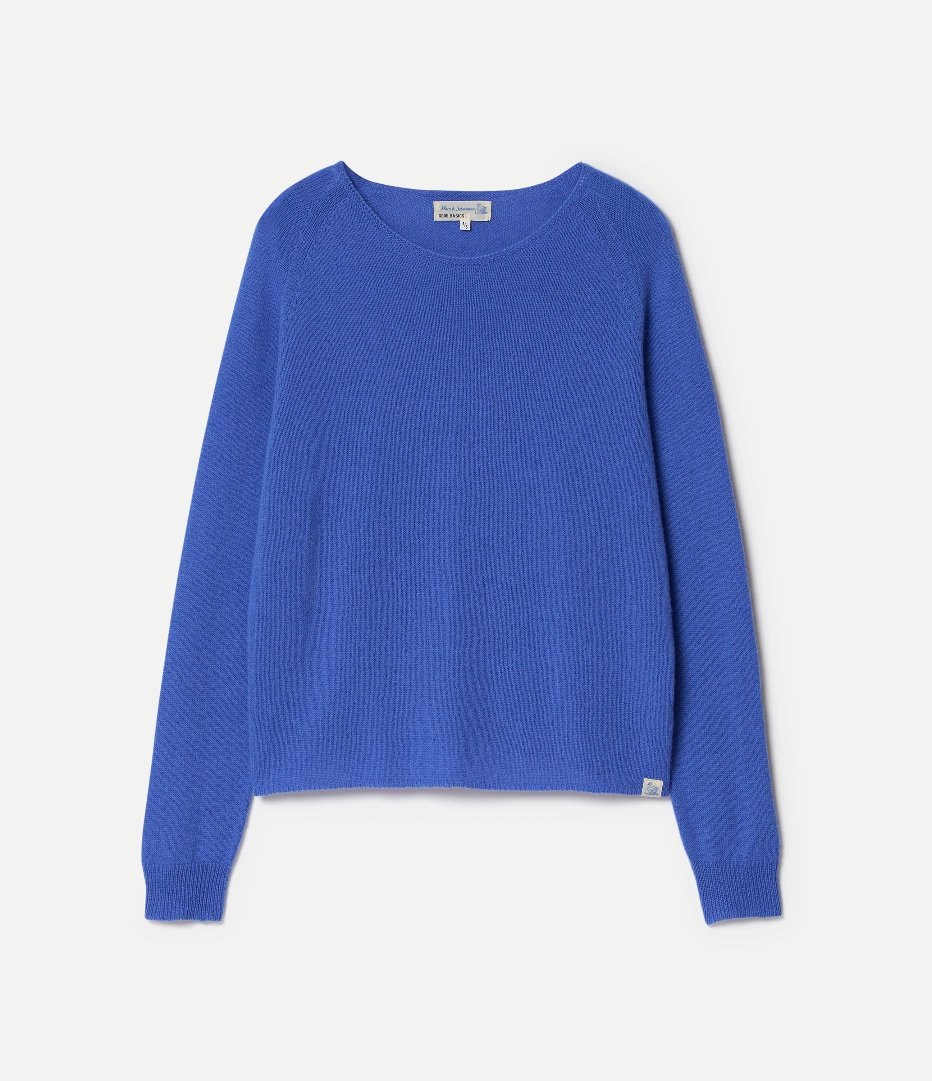 Lightweight Merino Wool-Cashmere-Silk Raglan Sweater - Image 2