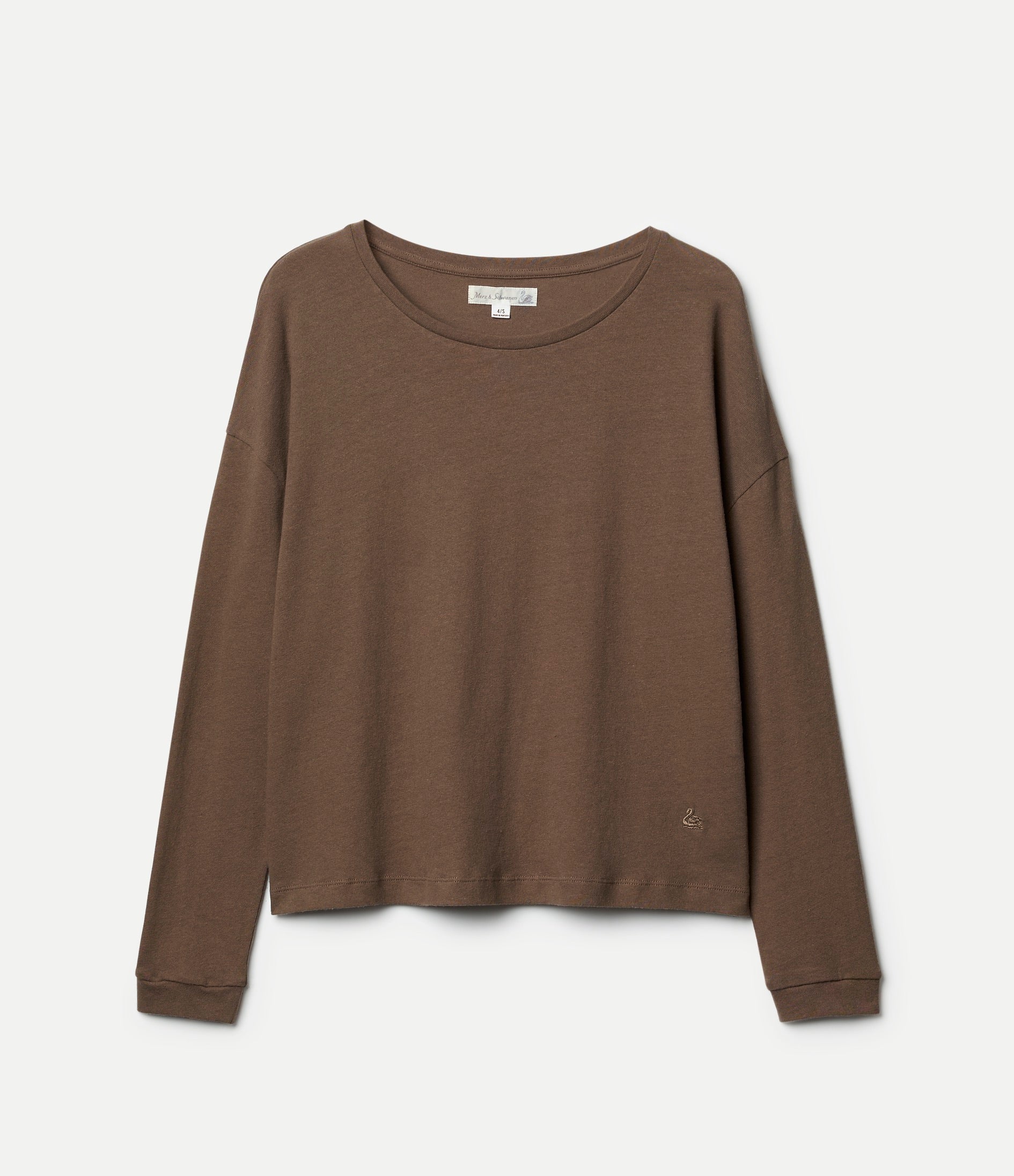 Linen-Cotton Relxed Fit Women's Longsleeve