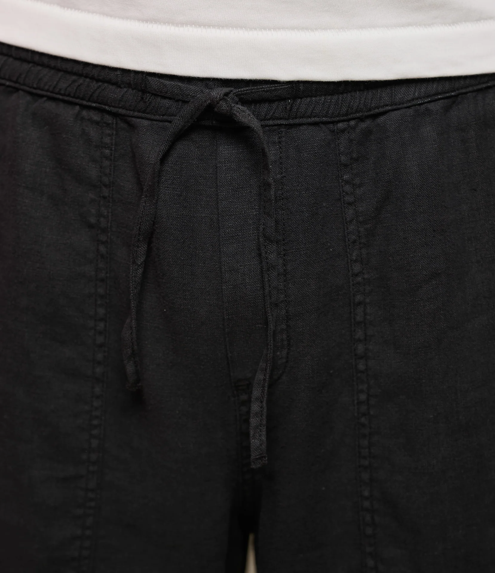 Worker's Linen Drawstring Pants - Image 5