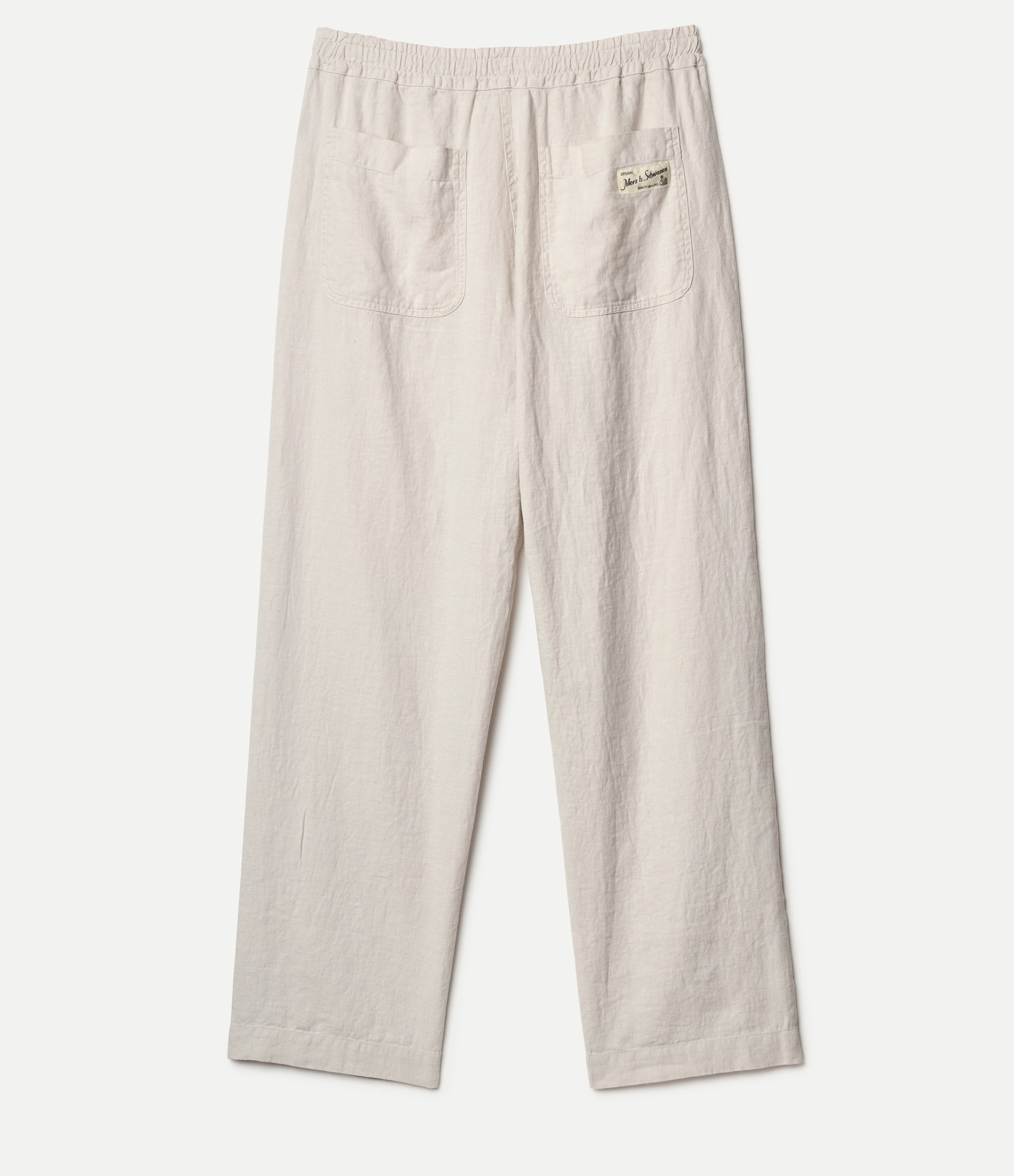 Worker's Linen Drawstring Pants - Image 3